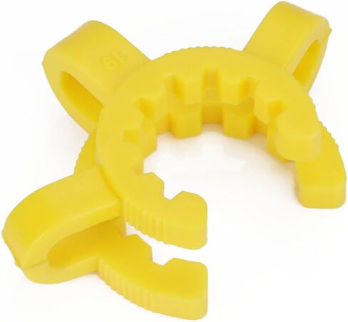 stonylab Plastic Joint Clips, 8 pcs Lab Keck Clamp 14 mm/19 mm/24 mm/29 mm Keck Clips for Glass Standard Conical Interface Clip Ground Glass Joint Lab Accessory, Size and Colors Assorted in Saudi Arabia
