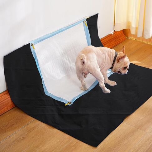 lovhanliv Multifunctional Heavy Duty Magnetic Training Pad Base-Holder, 28X48 inch Leak-Proof, Potty Training for Leg-Lifting Marking Dogs, Suitable for Multiple Size Pad, Machine Washable. in Saudi Arabia