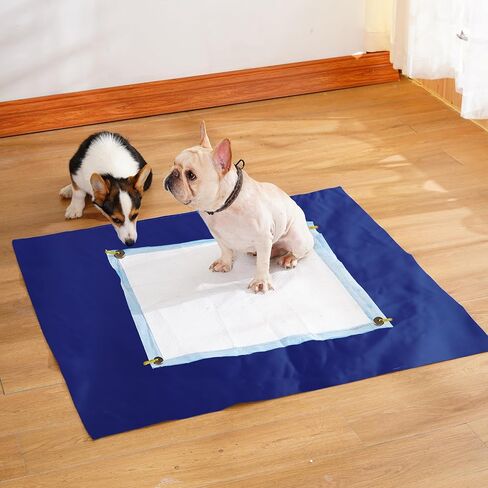 lovhanliv Multifunctional Heavy Duty Magnetic Training Pad Base-Holder, 28X48 inch Leak-Proof, Potty Training for Leg-Lifting Marking Dogs, Suitable for Multiple Size Pad, Machine Washable. in Saudi Arabia