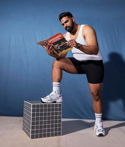 SAXX Underwear Co. Men's ULTRA Boxer Briefs with Built In BallPark Pouch Support Pack of 2, Racer Blue/Black, Small in Kuwait