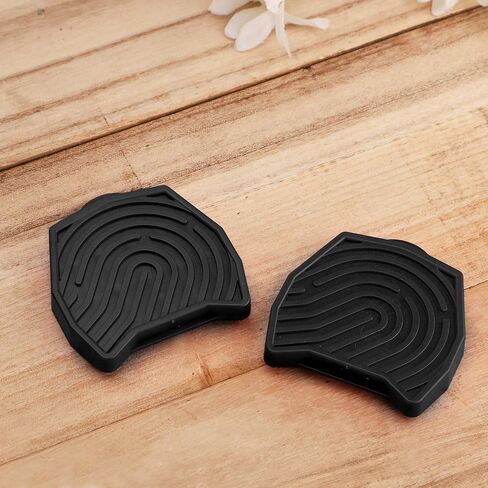 2pcs Replacement Pedal Converter for Peloton Bike & Bike+, Clipless Flat Pedal Converter for Regular Shoes, Exercise Bike Accessories (Black) in Saudi Arabia