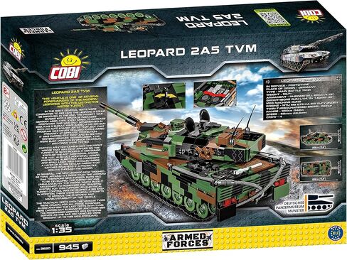 Cobi toys 945 Pcs Armed Forces /2620/ Leopard 2A5 Tvm in Saudi Arabia