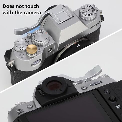 Haoge THB-XT30R Metal Hot Shoe Thumb Up Rest Hand Grip for Fujifilm XT50 Fuji X-T30 II III X-T10 X-T20 X-T30 XT10 XT20 XT30 XT30III Camera Red in Saudi Arabia