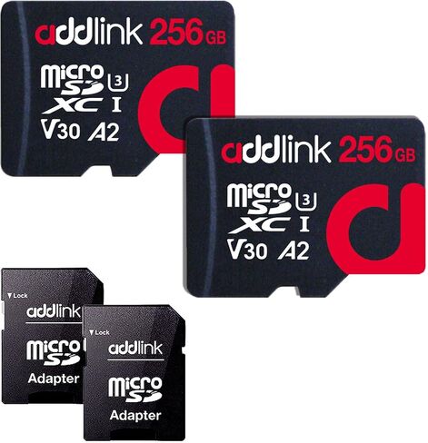 addlink 512GB Gaming microSD Express Card for Nintendo-Switch 2, Speed Up to R/W 880/750 MB/s MicroSDXC Express Memory, ROG Ally, Steam Deck, Camera UHS-I, C10, U3, V30, Full HD 4K in Kuwait