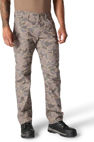 Carhartt للرجال مستقيم Rigby Pant ، Khaki Dark ، W32 X L36 in Saudi Arabia