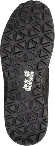 Jack Wolfskin Women's Woodland 2 Texapore Mid W Hiking Shoe, Black/Grey, 8 in Saudi Arabia