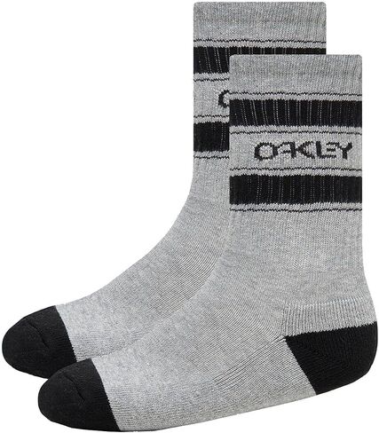 Oakley mens (3 Pcs) B1B ICON SOCKS 3 PCS , New Granite Hthr, Large US in Saudi Arabia