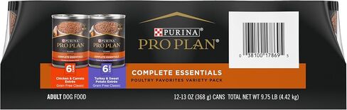 Purina Pro Plan Savor Grain Free Two Flavors Variety Pack Wet Dog Food, Case of 13 OZ Cans in Saudi Arabia