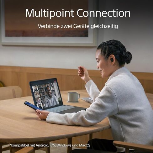 Sony WF-1000XM5 - أفضل سماعات أذن لاسلكية حقيقية لإلغاء الضوضاء مع Alexa مدمجة، بلوتوث، سماعات داخل الأذن، بطارية تصل إلى 24 ساعة، شحن سريع، تصنيف IPX4، تعمل مع iOS وAndroid - أسود in Saudi Arabia