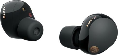 Sony WF-1000XM5 - أفضل سماعات أذن لاسلكية حقيقية لإلغاء الضوضاء مع Alexa مدمجة، بلوتوث، سماعات داخل الأذن، بطارية تصل إلى 24 ساعة، شحن سريع، تصنيف IPX4، تعمل مع iOS وAndroid - أسود in Saudi Arabia