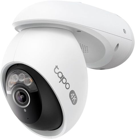 كاميرا مراقبة TP-Link Tapo 2K QHD خارجية قابلة للإمالة واي فاي، عرض 360 درجة، تتبع الحركة، رؤية ليلية ملونة، كشف مجاني للشخص/المركبة/الحركة، تخزين بطاقة SD وسحابة، تسجيل 24/7، Tapo C520WS in Saudi Arabia