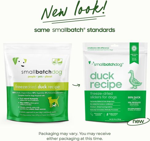 Smallbatch Pets نظام غذائي خام ممتاز مجفف بالتجميد للكلاب، وصفة دجاج، 14 أونصة، صنع في الولايات المتحدة الأمريكية، منتجات عضوية، لحم مرفوع بطريقة إنسانية، فطائر مرطّبة ومقدمة، بروتين مصدر واحد، صحي in Saudi Arabia