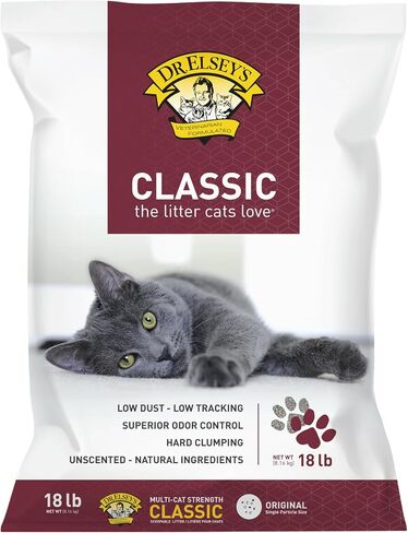 Precious Cat Classic Premium Clumping Cat Litter, 40 lb Bag in Kuwait
