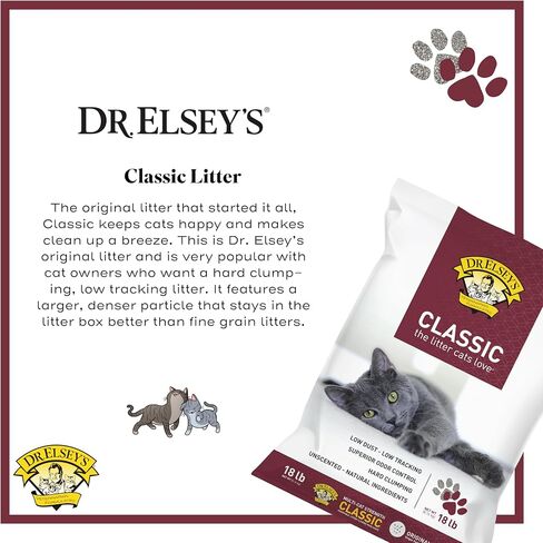 Precious Cat Classic Premium Clumping Cat Litter, 40 lb Bag in Kuwait