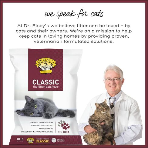 Precious Cat Classic Premium Clumping Cat Litter, 40 lb Bag in Kuwait