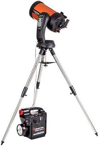 Celestron – PowerTank 17 Telescope Battery – Rechargeable Portable 12V Power Supply for Computerized Telescopes – 204 Wh Power – Built–in AM/FM Radio, Siren, 2 USB Ports, Cigarette Lighter Adapter in Saudi Arabia