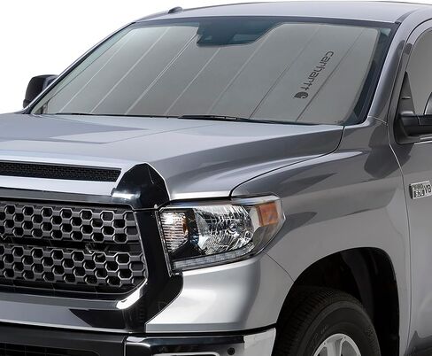 Covercraft Carhartt UVS100 Custom Sunscreen | يناسب 2022-2025 Toyota Tundra ، 2023-2025 Sequoia | كارهارت براون in Saudi Arabia