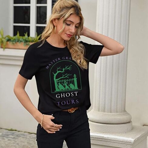 احذر من قميص شبح شبح المشي لمسافات طويلة نساء من القمصان الهالوين مضحكة Tshirt Tshirt تي شيرت تي شيرت قصير الأكمام تي شيرت in Saudi Arabia
