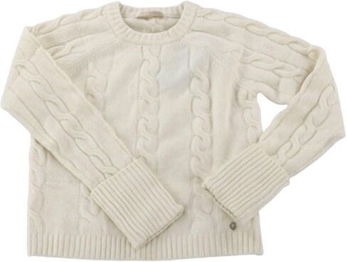 GUESS Women's Long Sleeve Round Neck Denise Cable Sweater in Saudi Arabia