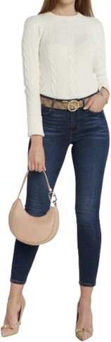 GUESS Women's Long Sleeve Round Neck Denise Cable Sweater in Saudi Arabia