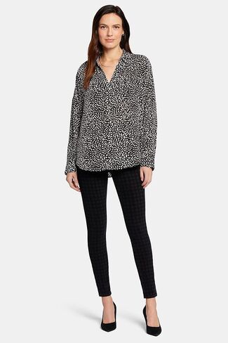 NYDJ Long Sleeve Becky Blouse in Saudi Arabia