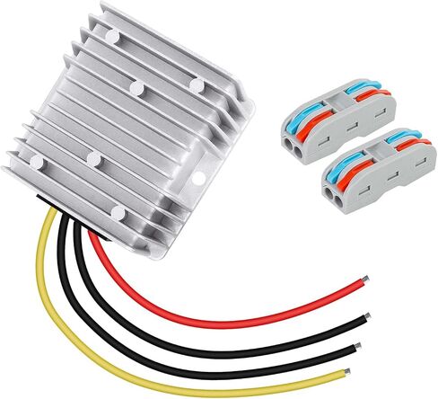 LeMotech DC 12v to 24v Converter 10A 240W Step Up Converter Voltage Reducer IP68 Waterproof Transformer for Golf Cart Truck Boat Vehicle in Saudi Arabia