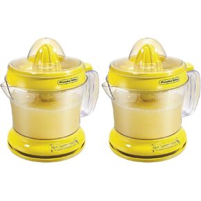 ماكينة عصارة الحمضيات الكهربائية وعصارة الليمون من بروكتر سيليكس أليكس، لليمون والليمون والبرتقال، 34 أونصة، تتضمن 2 مخرطة وكتاب وصفات، أصفر (66341) in Kuwait