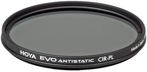 Hoya EVO Antistatic 43mm CIR-PL Super Multi-Coated Slim Frame Water & Stain Resistant Filter (XEVA-53CPL) in Kuwait
