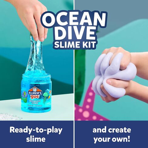 Elmer’s Celebration Slime Kit, Slime Supplies Include Assorted Magical Liquid Slime Activators and Assorted Liquid Glues, 10 Count in Saudi Arabia