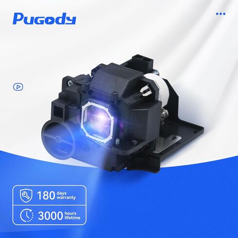 Pugody NP39LP 100014157 A + جودة استبدال مصباح ضوئي لـ NEC p502hl NP-P502H NP-P502W P502H P502W NEC P502H NEC P502W مع السكن in Kuwait