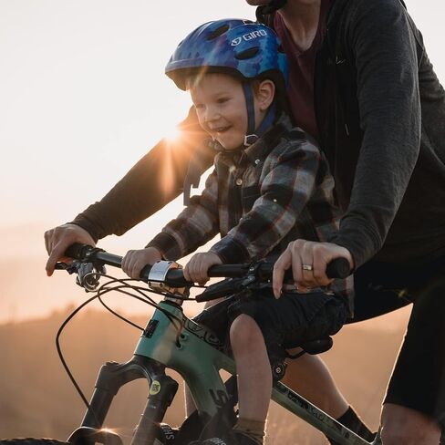 SHOTGUN Kids Bike Seat for Mountain Bikes | Front Mounted Bicycle Seats for Children 2-5 Years (up to 48 Pound) | Compatible with All Adult MTB | Easy to Install in Saudi Arabia