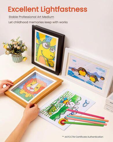 Woomer HB Pencils Set of 10 Pre-sharpened Break Resistant Pencil with Eraser, Sketching Pencil Set Professional Pencils for Artist, School, Office, Beginners & Artists in Kuwait