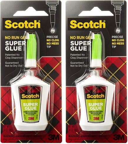 Scotch Super Glue Gel in Precision Applicator, .14 Ounces (AD125) in Saudi Arabia