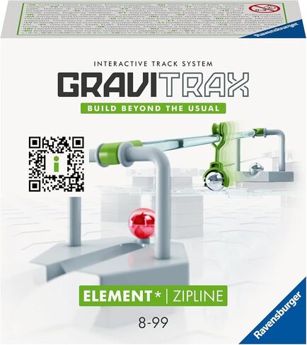 Ravensburger GraviTrax Zipline Accessory - Marble Run and STEM Toy for Boys and Girls Age 8 and Up - Expansion for 2019 Toy of The Year Finalist GraviTrax in Saudi Arabia