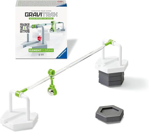 Ravensburger GraviTrax Zipline Accessory - Marble Run and STEM Toy for Boys and Girls Age 8 and Up - Expansion for 2019 Toy of The Year Finalist GraviTrax in Saudi Arabia