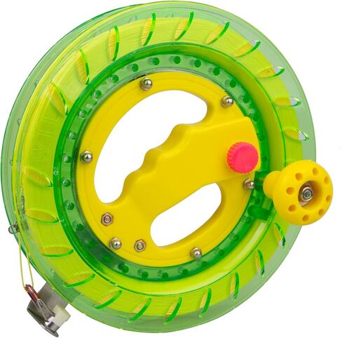 Kite String with Reel, Kite String Reel Winder, 8inches Dia Includes 1000ft (70LBS) High Strength Kite String, Kite String Spool for Kids and Adults in Kuwait