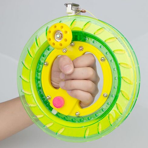 Kite String with Reel, Kite String Reel Winder, 8inches Dia Includes 1000ft (70LBS) High Strength Kite String, Kite String Spool for Kids and Adults in Kuwait