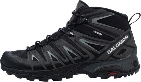 Salomon X Ultra Pioneer MID CLIMASALOMON Waterproof Hiking Boots for Men Climbing Shoe, Black/Magnet/Monument, 10 in Saudi Arabia