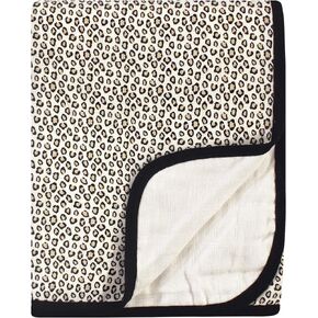 Little Treasure Unisex Baby Cotton Muslin Tranquility Quilt Blanket, Handsome Fella, One Size in Kuwait