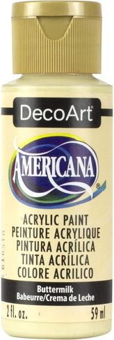 DecoArt Americana Acrylic Paint, 2-Ounce, Buttermilk in Saudi Arabia