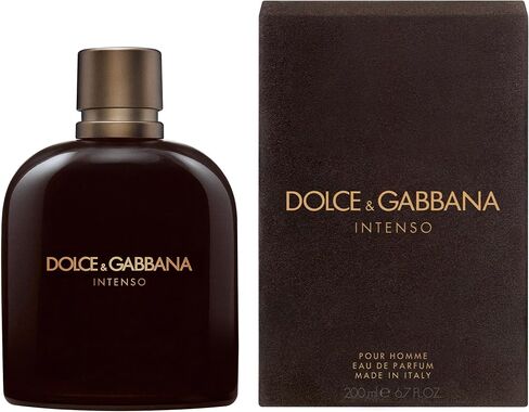 DOLCE GABBANA Intenso Eau De Parfum Spray for Men, 4.2 Fluid Ounce in Saudi Arabia