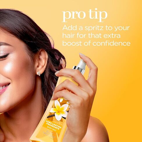 Body Fantasies Signature Fragrance Body Spray, Vanilla, 8 fl oz (Pack of 2) in Kuwait