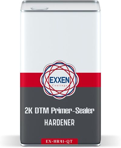 Exxen Coatings Automotive 2K DTM Primer/Sealer Gallon W/Quart Hardener (Black) in Saudi Arabia