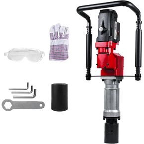 HARMER DRAVER HARMER 2200W ELECTRY T POST DRIVER ، سائق كومة محمولة 110 فولت ، 2100 BPM طاقة كافية ، مثالية لموقع البناء على السياج ، أسوار المزرعة ، شتلات الغابات in Kuwait