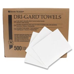 مناشف المريض DRI-GARD من الأنسجة/البولي-اللافندر ، 13 "× 19" ، 500/حالة ، يمكن التخلص منها ، مناشف الكتان المعتمة-متينة ، مقاومة للسوائل من أجل الطبية أو الأسنان أو الاستخدام الشخصي in Saudi Arabia