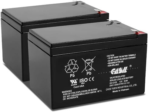 استبدال بطارية Casil 12V 7.2AH UPS لبطارية بديلة APC Back-UPS XS 1000 - بطارية بديلة BX1000G - استبدال بطارية APC Back-UPS RS 1500 - عبوتان in Kuwait