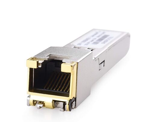 كابل مهم 10GBASE-T 10 جيجابت SFP+ إلى RJ45 وحدة إرسال واستقبال إيثرنت نحاسية لمعدات Cisco وUbiquiti وTP-Link وHuawei وMikrotik وNetgear وSupermicro in Kuwait