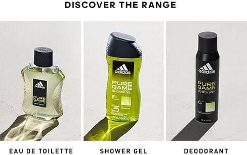 adidas Pure Game After Shave for Men, 3.4 fl oz in Kuwait