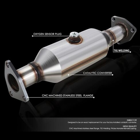 dna موتورينغ محول عادم محفز من المصنع متوافق مع 01-05 سيفيك اي اكس جي اكس، OEM-CONV-018 in Saudi Arabia