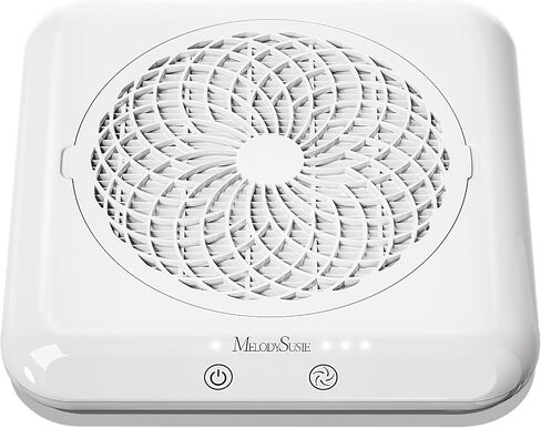 MelodySusie Nail Dust Collector,SproF Professional 4500 RPM Nail Vacuum Fan Vent Dust Collector with 3 Suction,Touch Control,Powerful Suction Nail Tech Tools Manicure Accessories for Nail Salon,Home in Kuwait